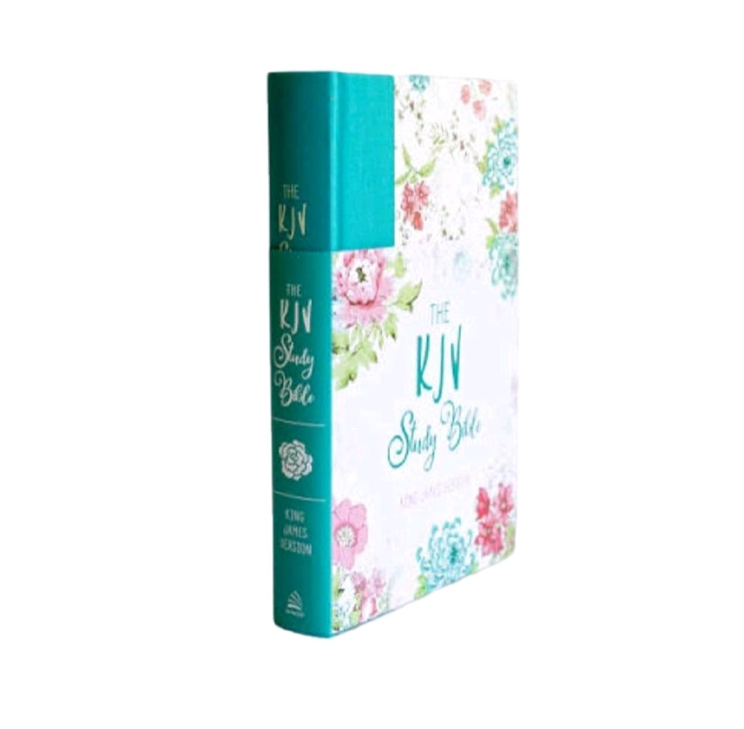 KJV Study Bible Wildflower Bouquet