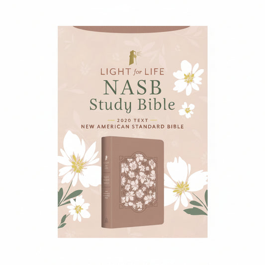 NASB Study Bible Blush Bouquet